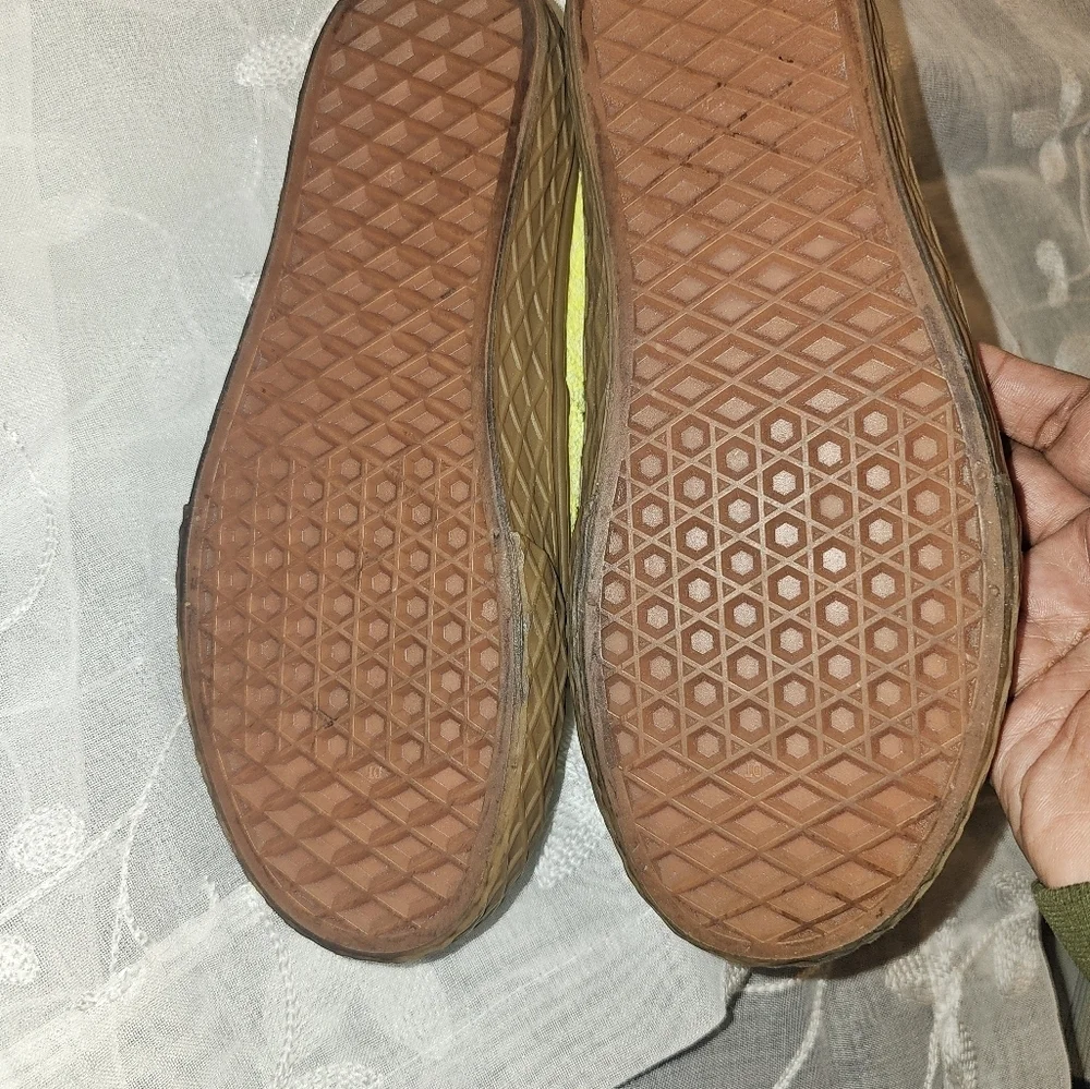 Vans authentic ice cream glitter with cone texture sole beach casual size 6.5